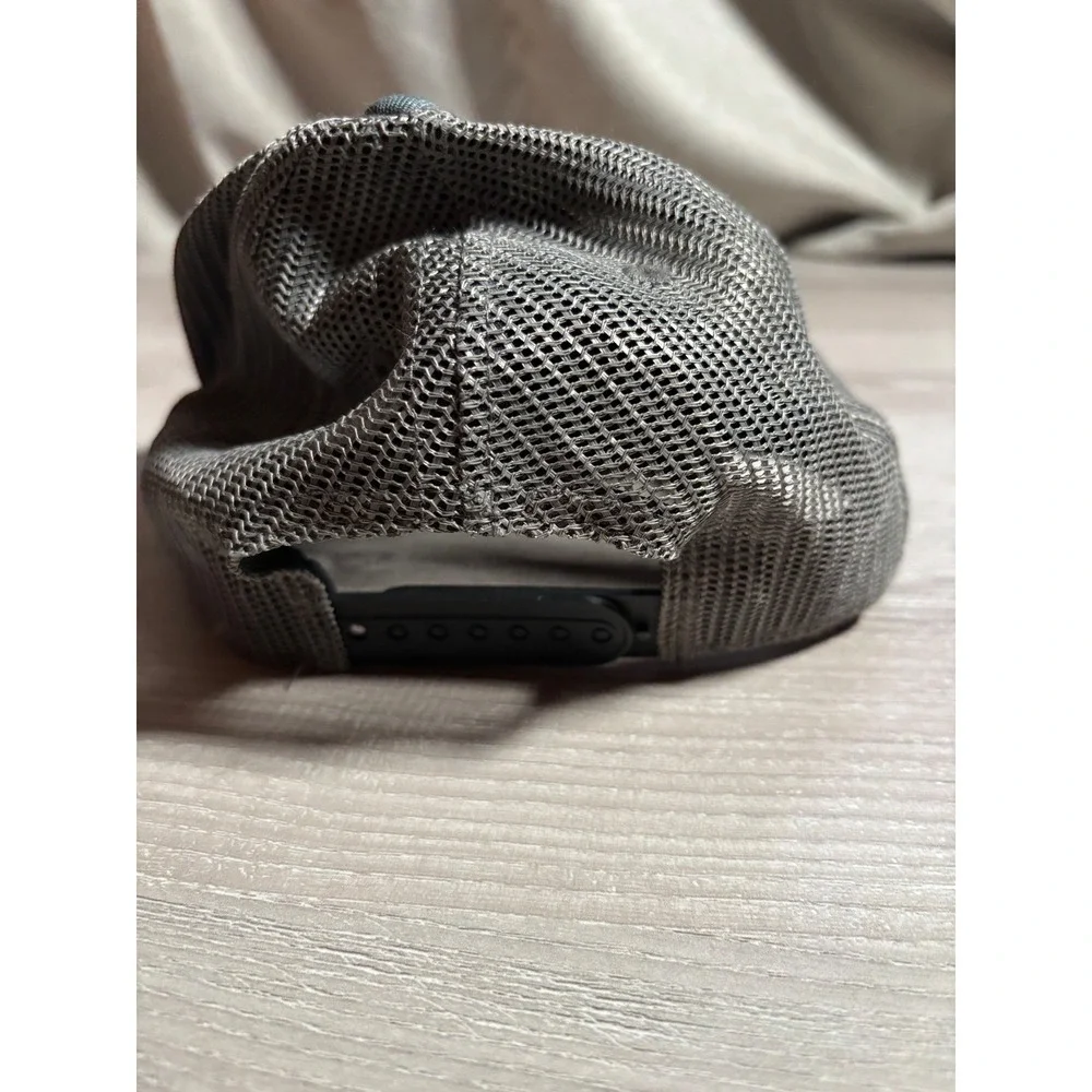Pokemon Pikachu Trucker Hat Grey Poke Ball Pattern Snapback Mesh Cap OSFA